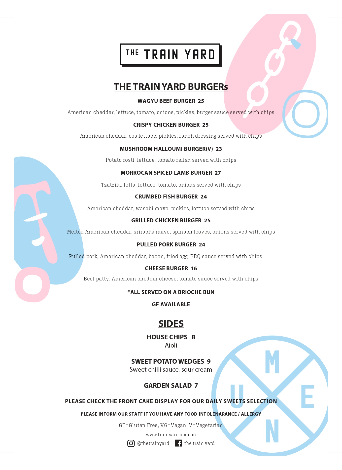 Dinner-menu